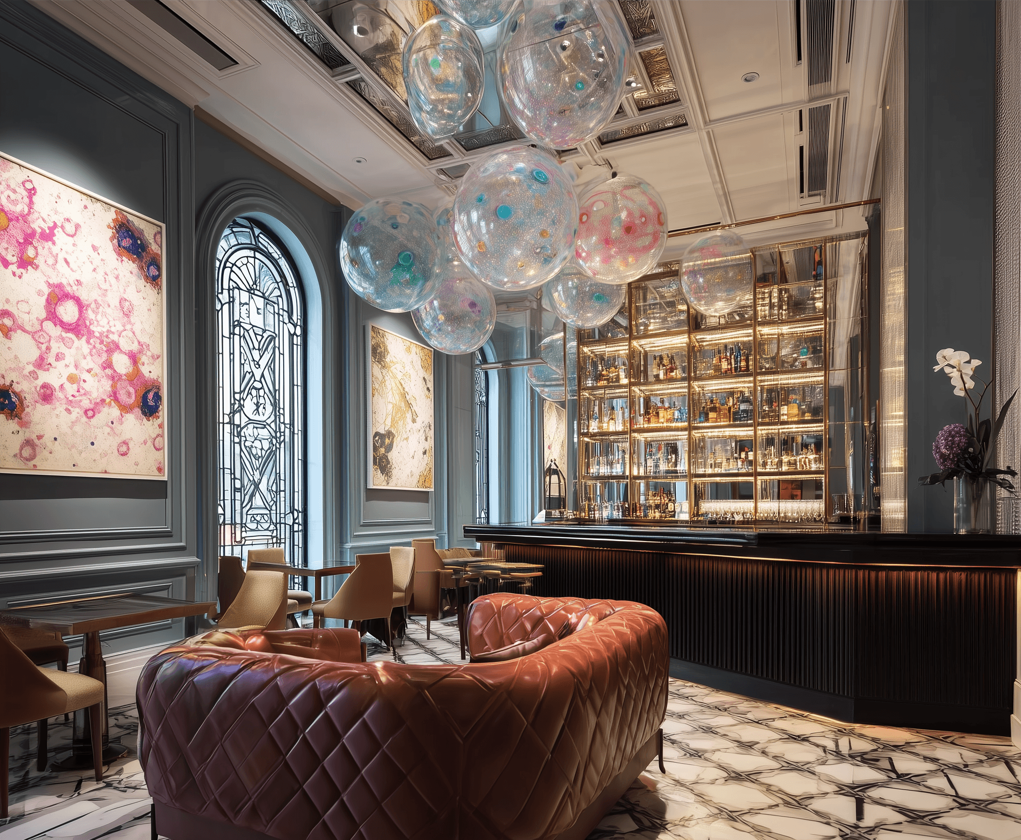 Members Bar at Curzon House - Private Members Club Mayfair